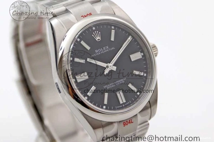 Dial A2824 Oyster Edition Best EWF Steel 124300 Black 41mm on Perpetual SS Bracelet 904L 1:1 0504
